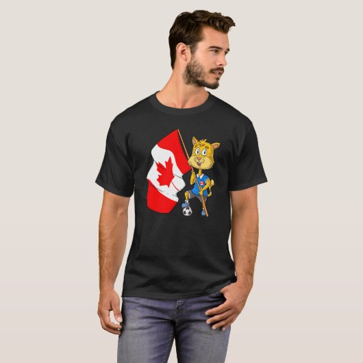 Canada Cat Fan Tシャツ (正面フル)