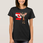 Canada Chihuahua Tシャツ (正面)