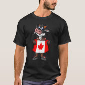 Canada Cow Fan Tシャツ (正面)
