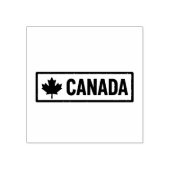 Canada Crafted Compact Smooth Jet Black Ink Print ラバースタンプ (インプリント)
