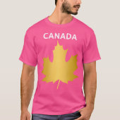 Canada Cricket Jersey 2024 Canada Schedule Cricket Tシャツ (正面)