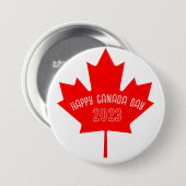 Canada Day 2023 Tシャツ 缶バッジ (正面&裏面)