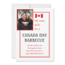 CANADA DAY BBQ BARBECUEカスタマイズ可能な写真