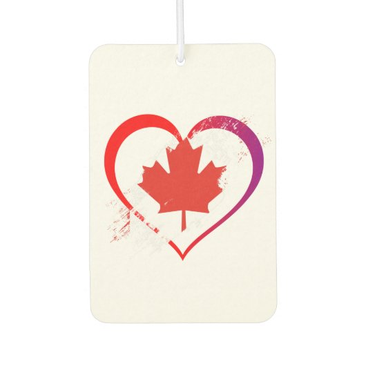 Canada Day Car Freshener カーエアーフレッシュナー (正面)