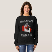 Canada Distressed Flag Halifax Pride スウェットシャツ (正面フル)