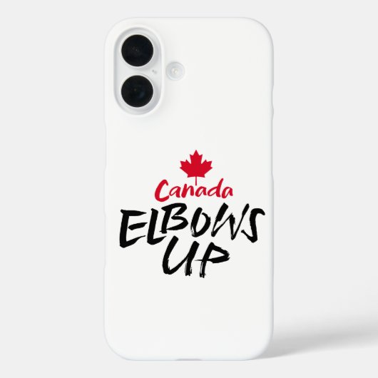 CANADA Elbows赤いカエデはアメリカに販売されていない Case-Mate iPhoneケース (裏面)
