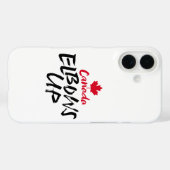 CANADA Elbows赤いカエデはアメリカに販売されていない Case-Mate iPhoneケース (裏面 (横))