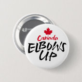 CANADA Elbows赤いカエデは米国に販売されていない 缶バッジ (正面&裏面)