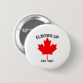 Canada Elbows Up Shirt、Repeat Support Shirt、Tru 缶バッジ (正面&裏面)