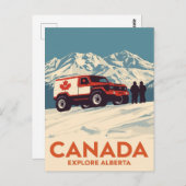 Canada Explore Alberta Off-Road Adventure ポストカード (正面/裏面)
