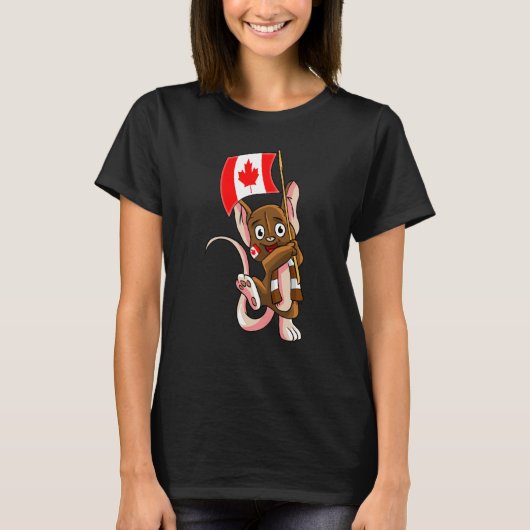 Canada Fan Mouse Tシャツ (正面)