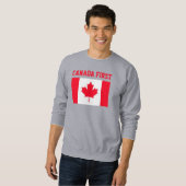 Canada First. Conservative Canada. スウェットシャツ (正面フル)