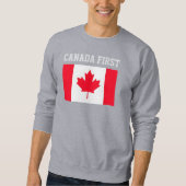 Canada First. Conservative Canada. Sweatshirt スウェットシャツ (正面)