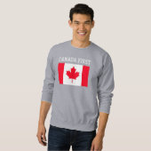 Canada First. Conservative Canada. Sweatshirt スウェットシャツ (正面フル)