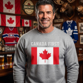 Canada First. Conservative Canada. Sweatshirt スウェットシャツ