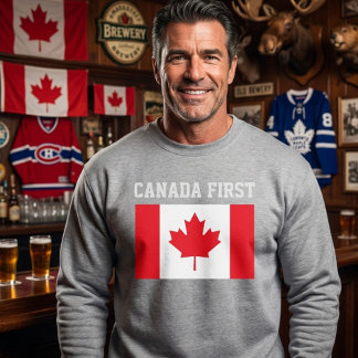 Canada First. Conservative Canada. Sweatshirt スウェットシャツ