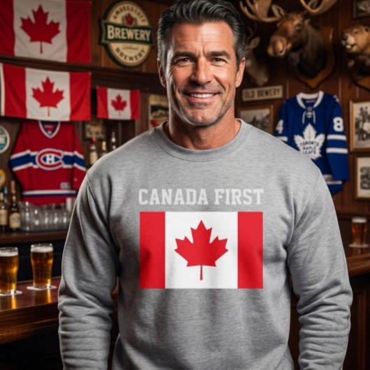 Canada First. Conservative Canada. Sweatshirt スウェットシャツ