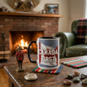 Canada first. Conservative Party Canada message.  マグカップ