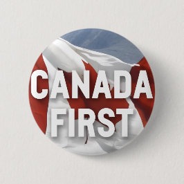 Canada first. Conservative Party Canada message.  缶バッジ