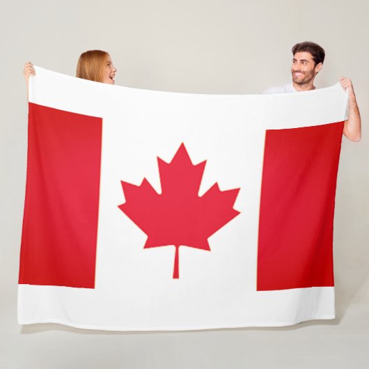 CANADA FLAG フリースブランケット (インサイチュ)