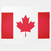 CANADA FLAG フリースブランケット (正面(横))