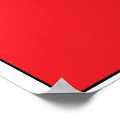 Canada Flag ポスター (角)