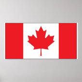 Canada Flag ポスター (正面)