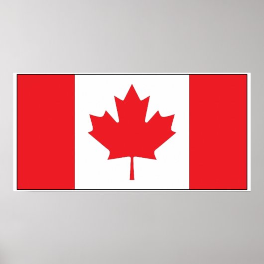 Canada Flag ポスター (正面)