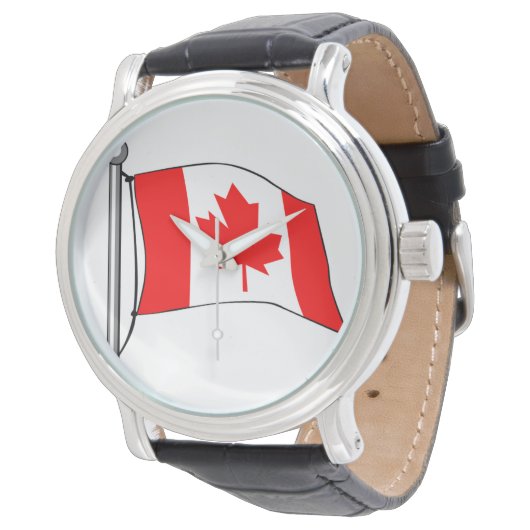 Canada Flag 腕時計 (アングル)