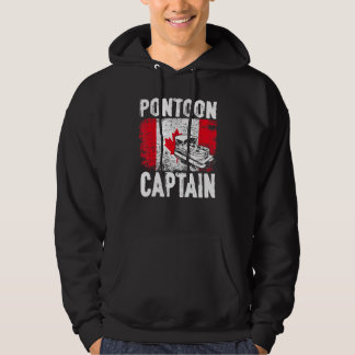 Canada Flag Patriotic Boat Captain Canadian Pontoo パーカ