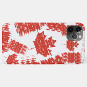 CANADA flag sun reflections stroke by Masanser Case-Mate iPhoneケース (裏面(横))