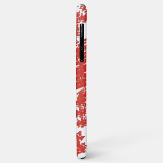 CANADA flag sun reflections stroke by Masanser Case-Mate iPhoneケース (裏面/左)