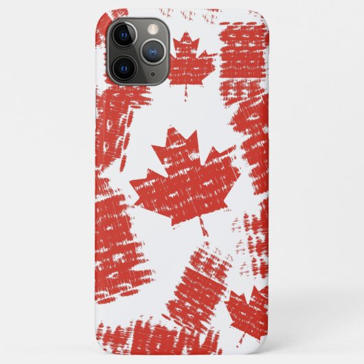 CANADA flag sun reflections stroke by Masanser Case-Mate iPhoneケース (裏面)