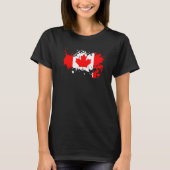 Canada Flag Tシャツ (正面)