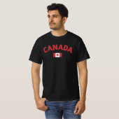 Canada Flag Tシャツ (正面フル)