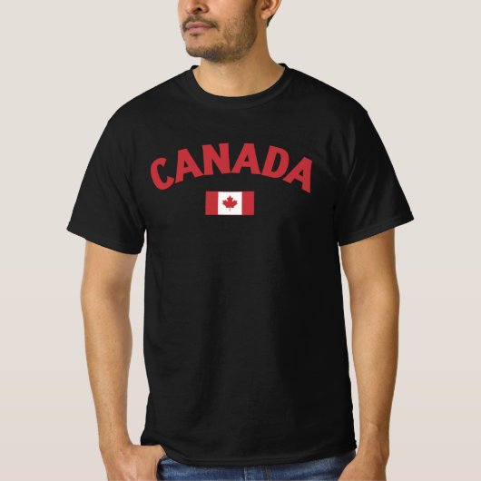 Canada Flag Tシャツ (正面)