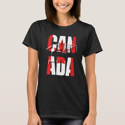 Canada Football Tシャツ (正面)