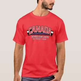 Canada Football Team Supporter - World Cup 2026 Tシャツ