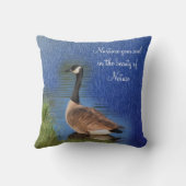 Canada Goose Beauty Of Nature Inspirational  クッション (裏面)