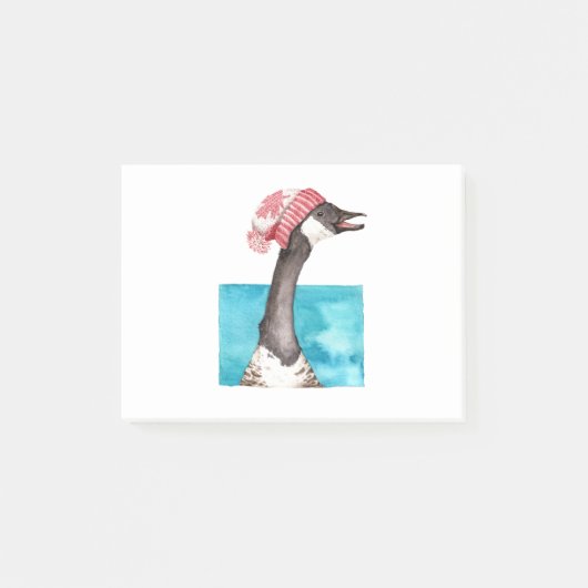 Canada Goose in a Toque ポストイット (正面)