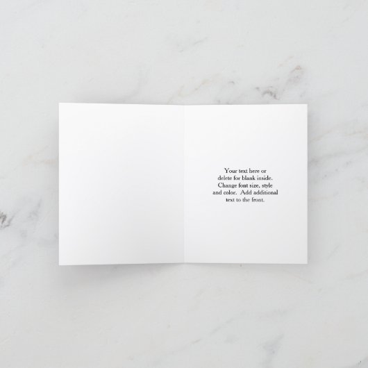 Canada Goose Reflections Nature Note カード (内部)