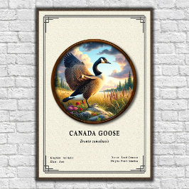 Canada Goose Zoology Series Poster ポスター