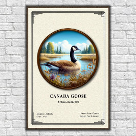 Canada Goose Zoology Series Poster ポスター