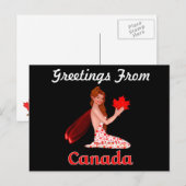 Canada Greetings Pixieポストカード ポストカード (正面/裏面)