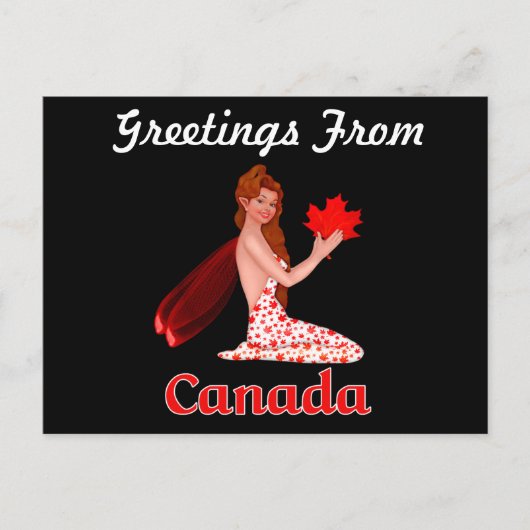 Canada Greetings Pixieポストカード ポストカード (正面)
