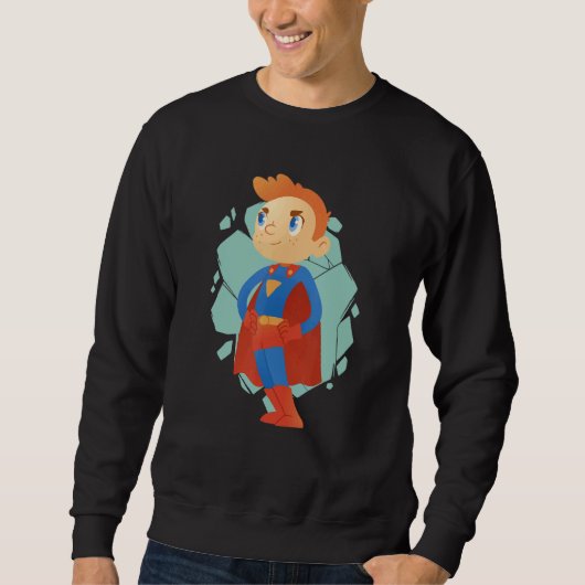 Canada here we go bear moose スウェットシャツ (正面)