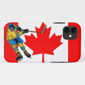 CANADA HOCKEY Case-Mate iPhoneケース (裏面(横))