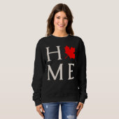 canada home maple leaf canadian スウェットシャツ (正面フル)