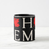 canada home maple leaf canadian マグカップ (中央)