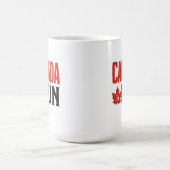 canada is fun gay hockey show mug コーヒーマグカップ (中央)